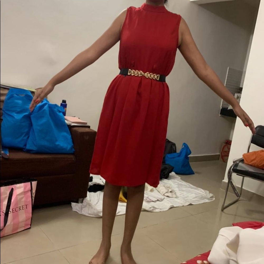 Vanheusen Red Dress - Picture 2 of 3